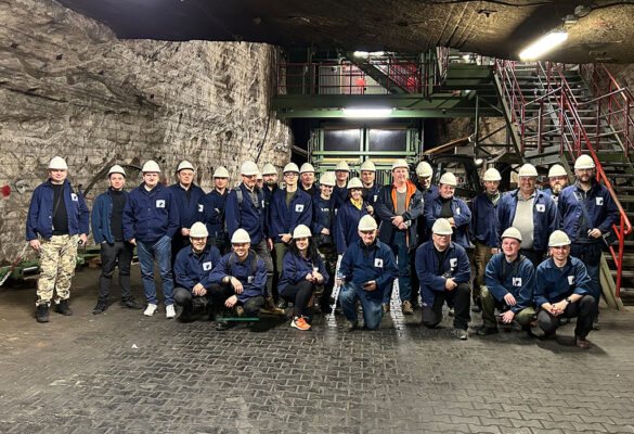 Zwiedzanie kopalni soli Merkers