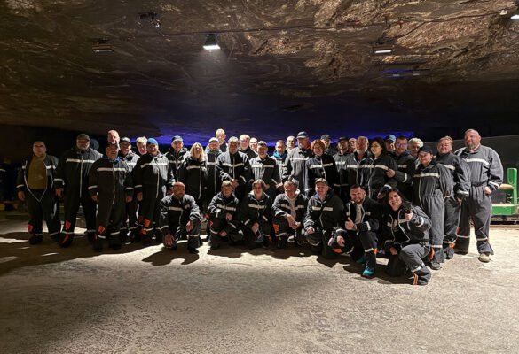 Zwiedzanie kopalni soli Berchtesgaden